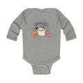 Infant Bodysuit - "Spooky Cute" Halloween Ghost & Pumpkin Baby Onesie