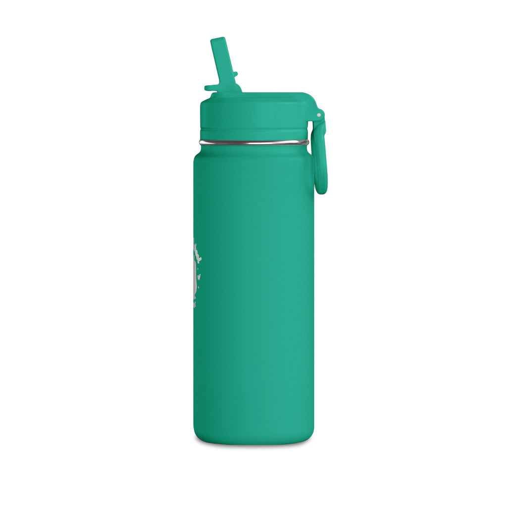 Insulated 20oz Pink Mini Water Bottle with "Ready to Shine" Design