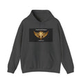 Created with Purpose Hoodie — Christian Wings Cross Sweatshirt (Psalm 139:14)