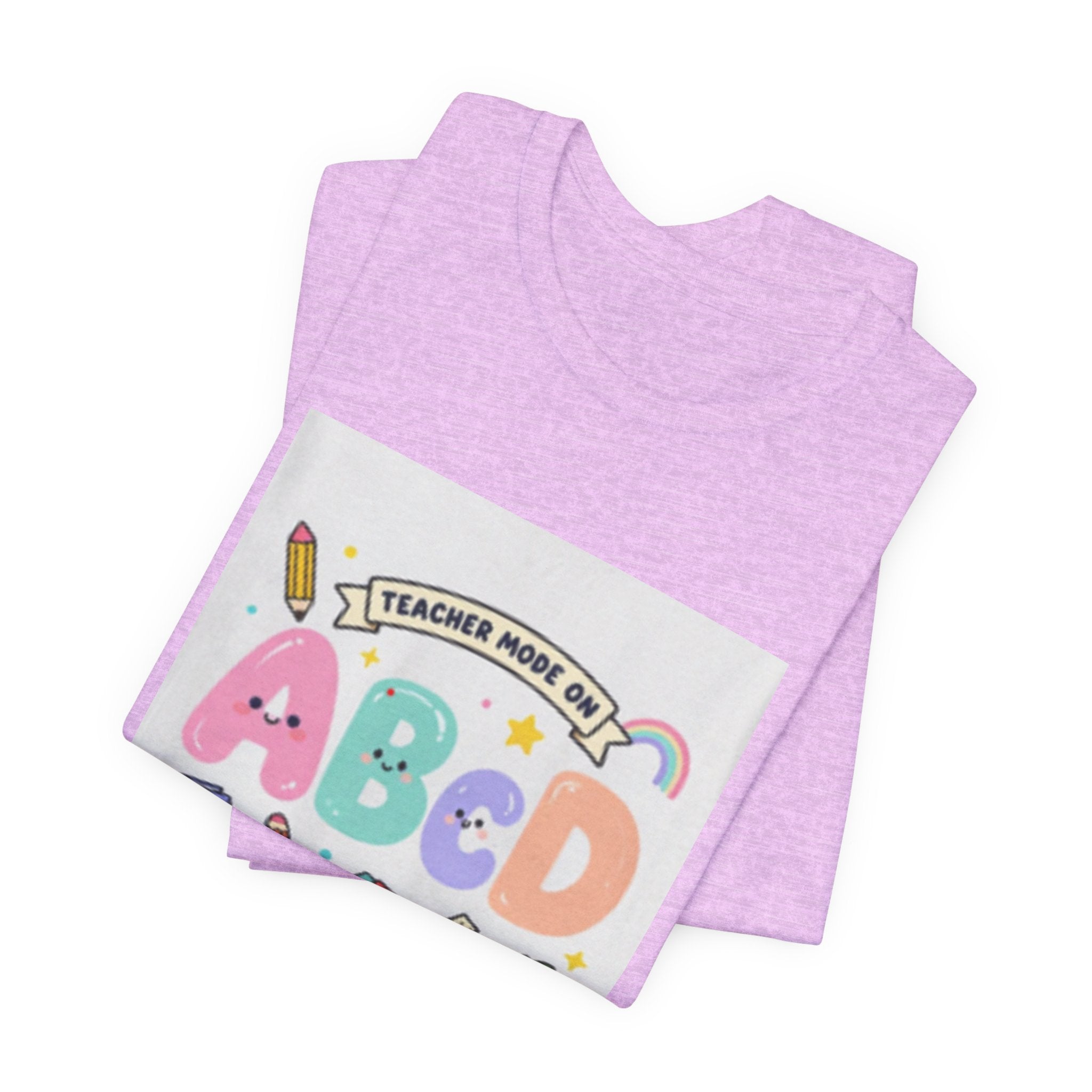 Back to School ABCD 2026-2027 Teacher Mode Tee — Cute Classroom Graphic T-Shirt