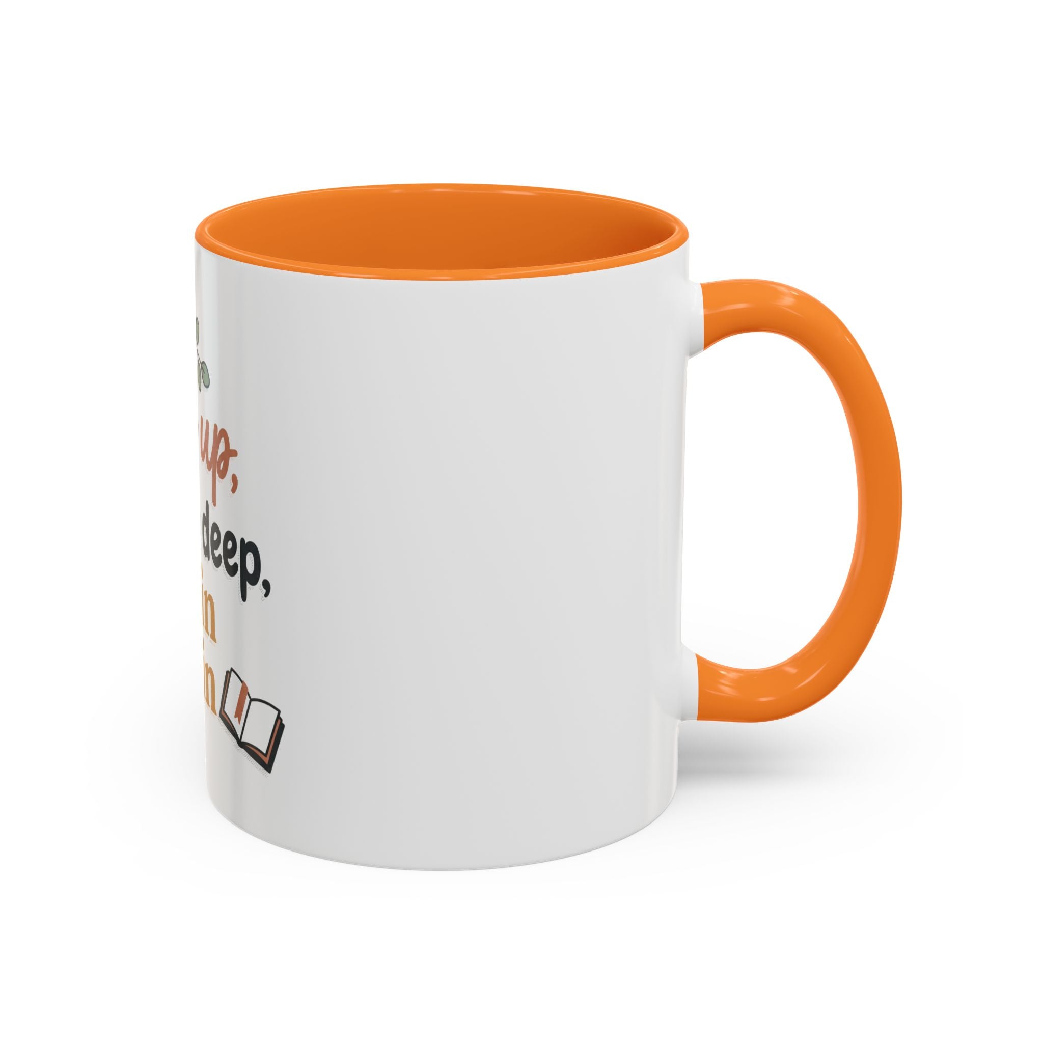 Cozy Up Mug — "Cozy up, breathe deep, begin again" Inspirational Coffee Cup (11oz/15oz)