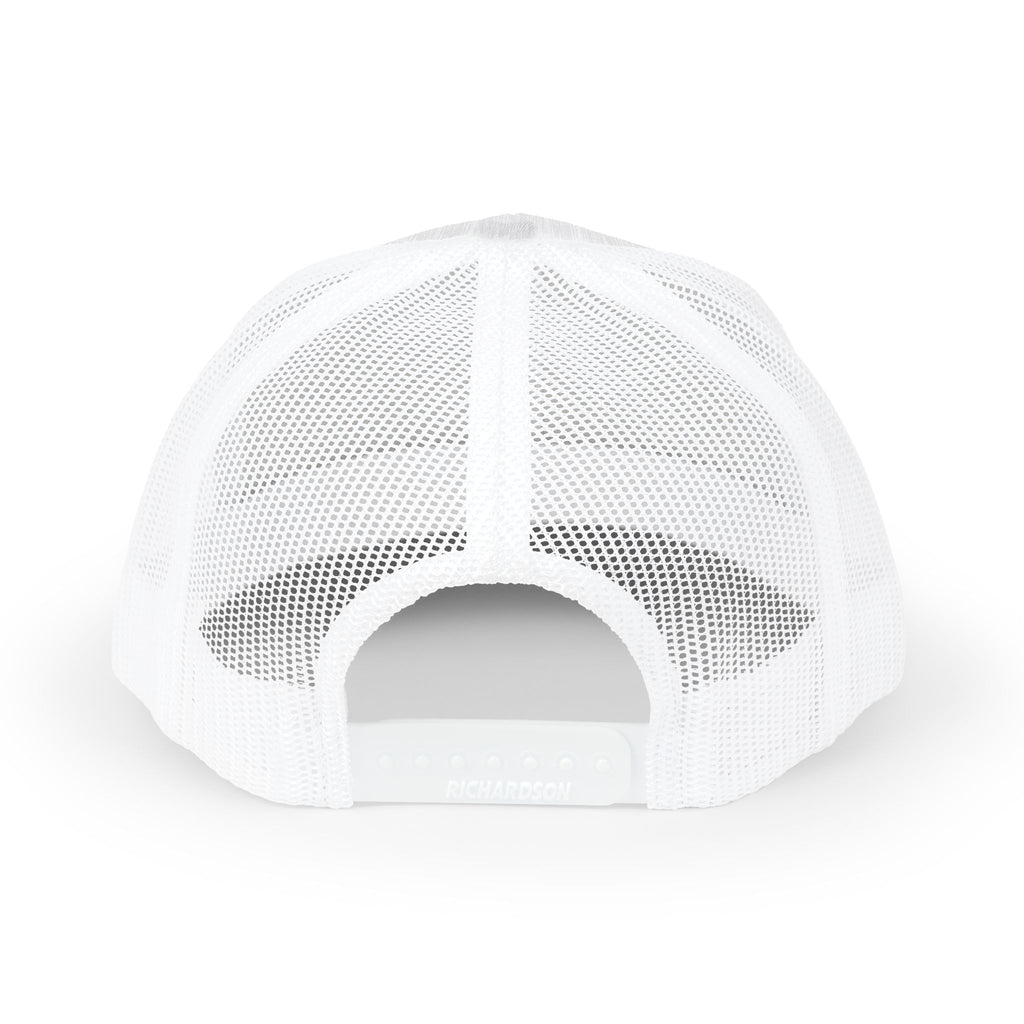 Trucker Cap — "Born to Fish, Forced to Work" Mesh Snapback