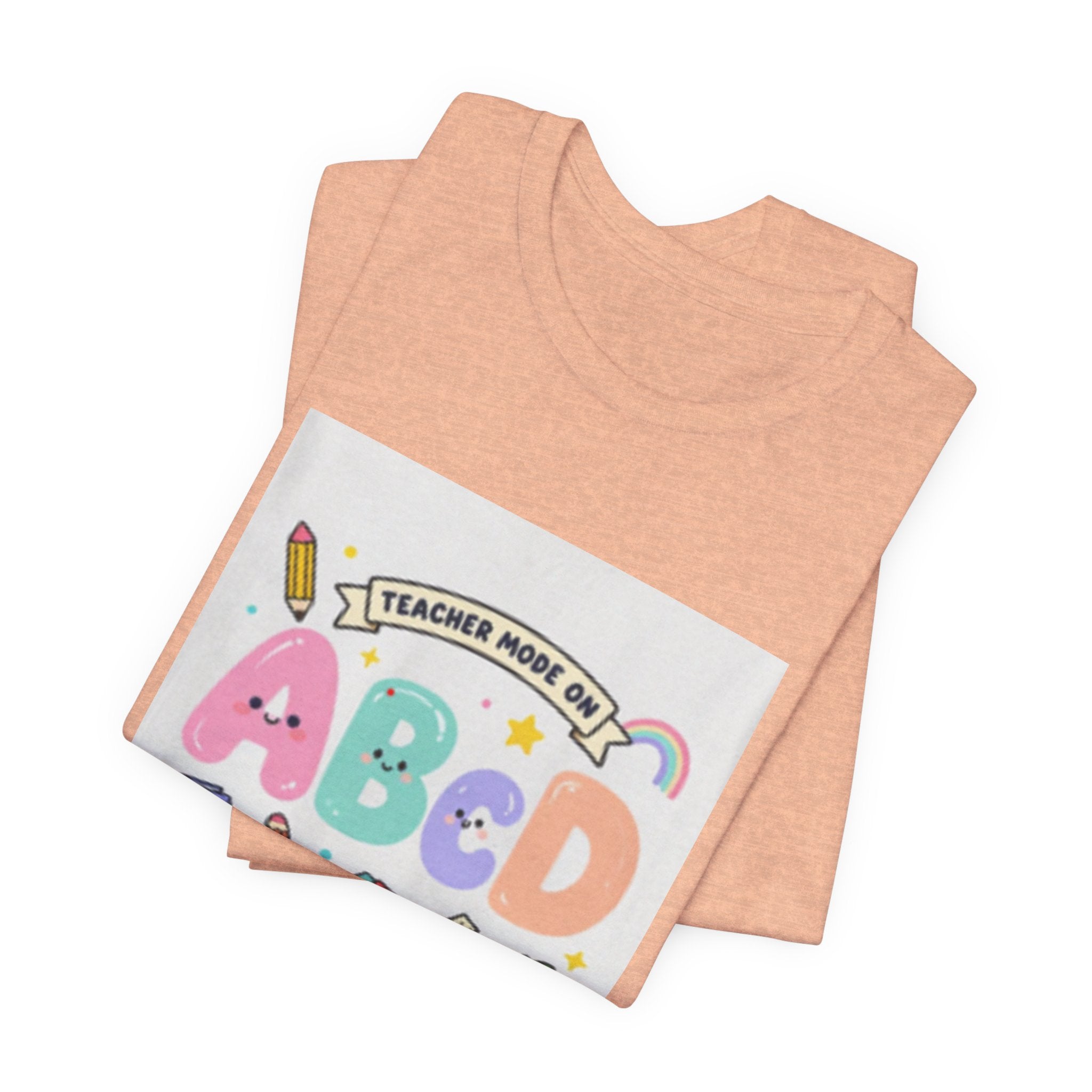 Back to School ABCD 2026-2027 Teacher Mode Tee — Cute Classroom Graphic T-Shirt