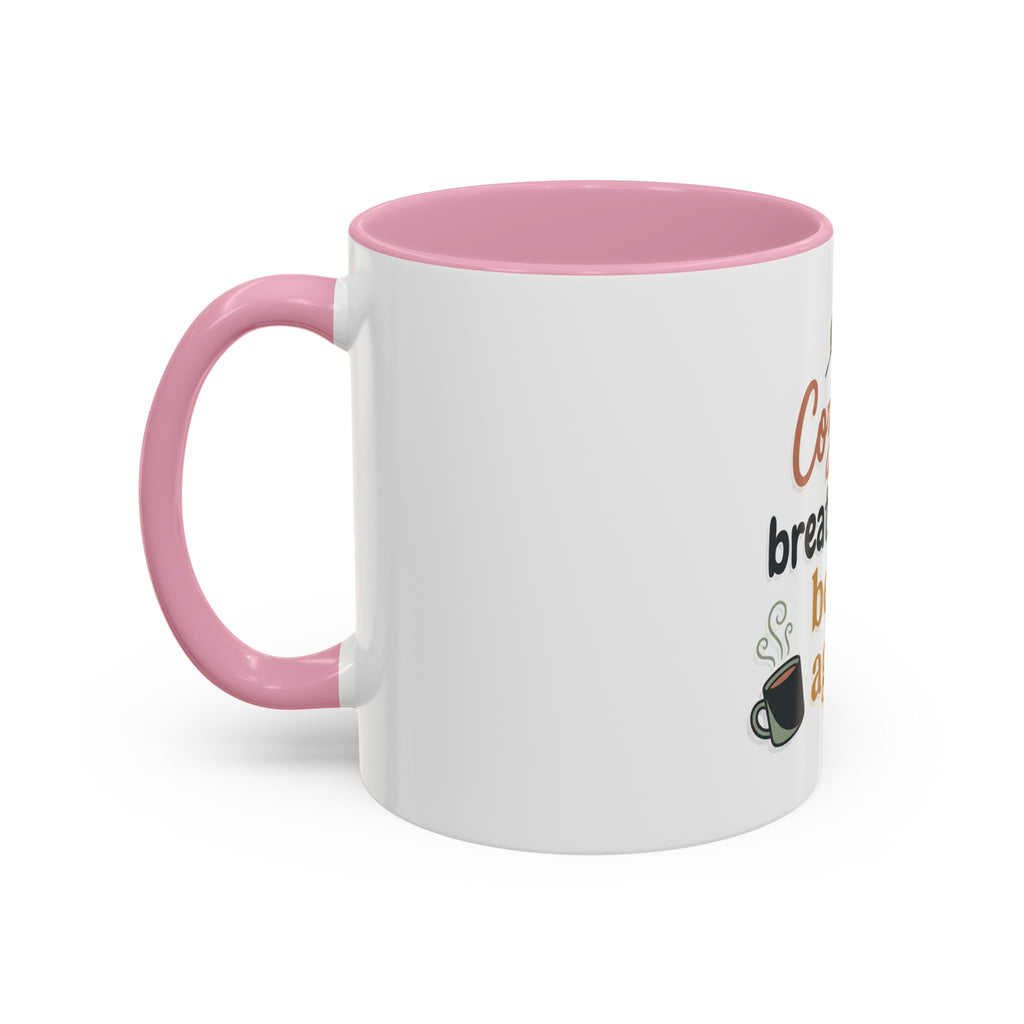 Cozy Up Mug — "Cozy up, breathe deep, begin again" Inspirational Coffee Cup (11oz/15oz)