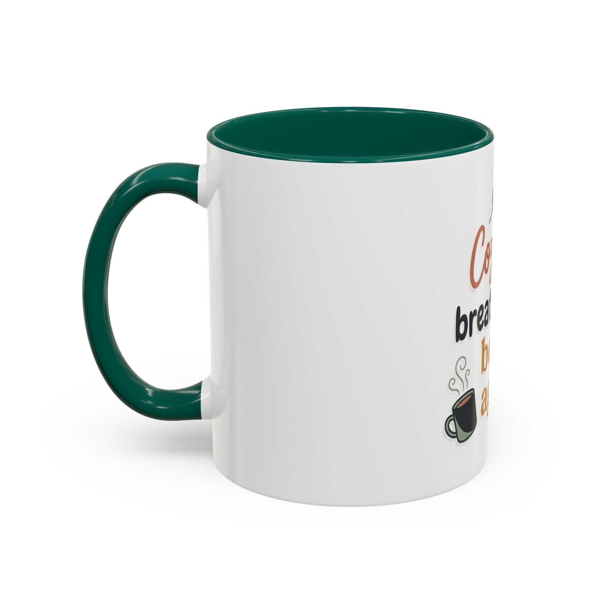 Cozy Up Mug — "Cozy up, breathe deep, begin again" Inspirational Coffee Cup (11oz/15oz)