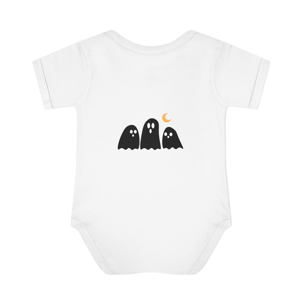 Infant Halloween Bodysuit — “My Baby's First Halloween” Cute Pumpkin & Ghosts