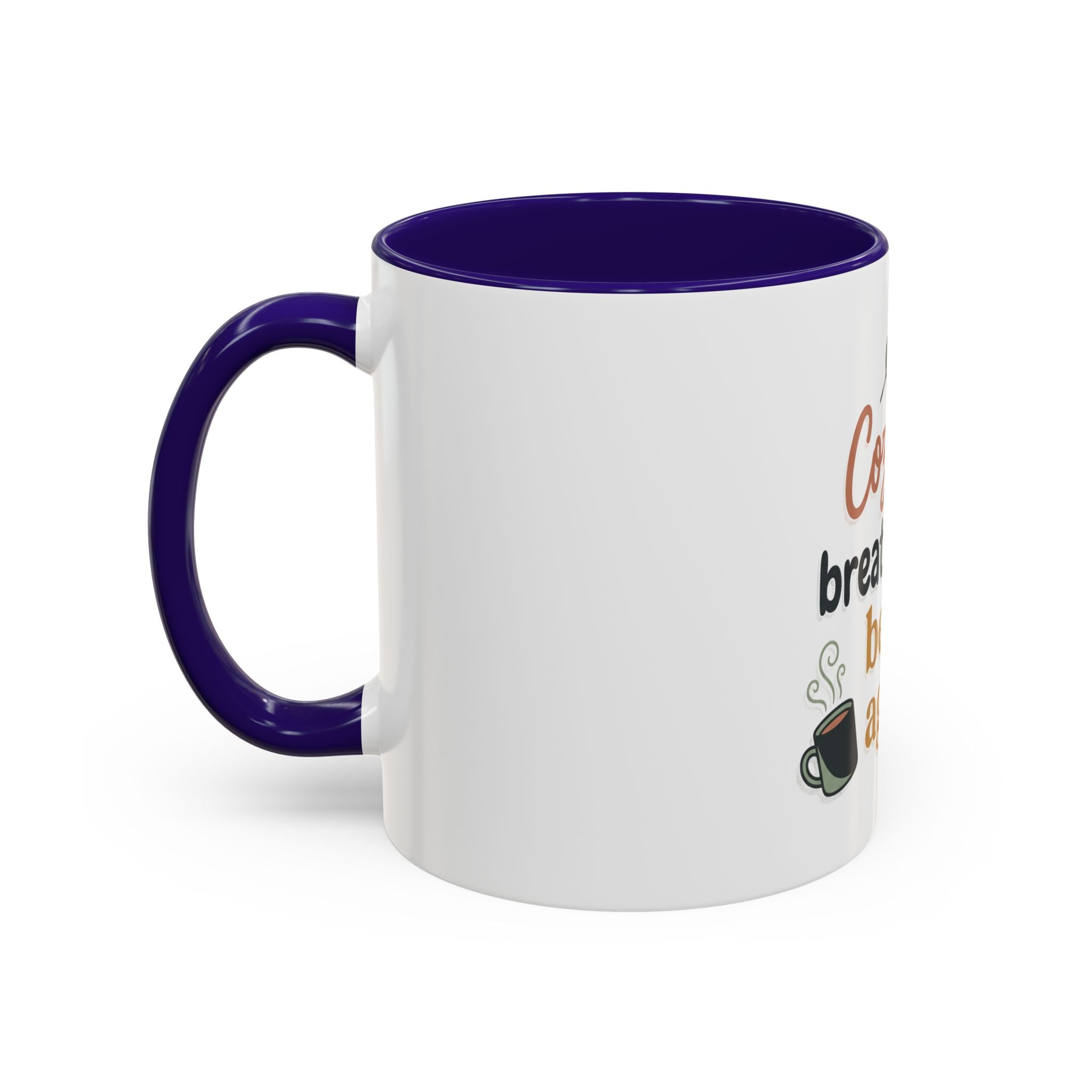 Cozy Up Mug — "Cozy up, breathe deep, begin again" Inspirational Coffee Cup (11oz/15oz)