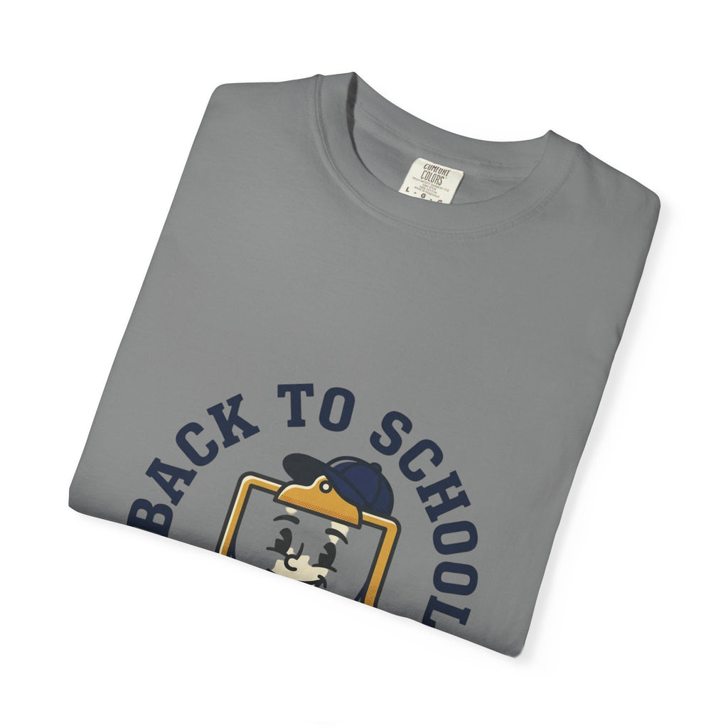 Back to School Coach T-Shirt — Retro School Clipboard Design