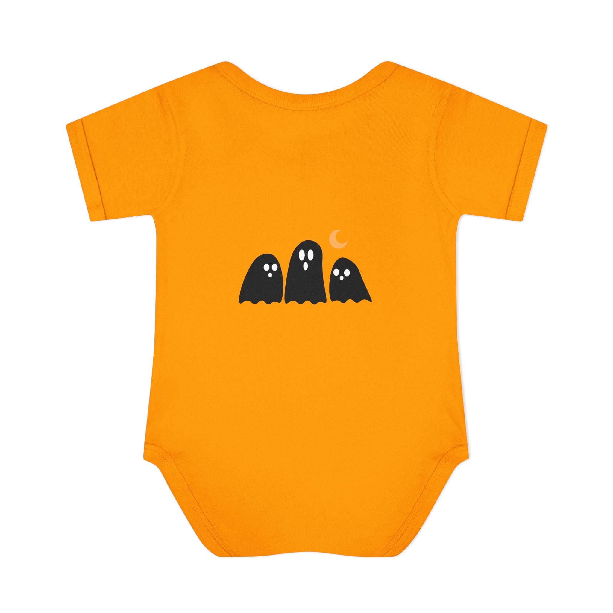 Infant Halloween Bodysuit — “My Baby's First Halloween” Cute Pumpkin & Ghosts