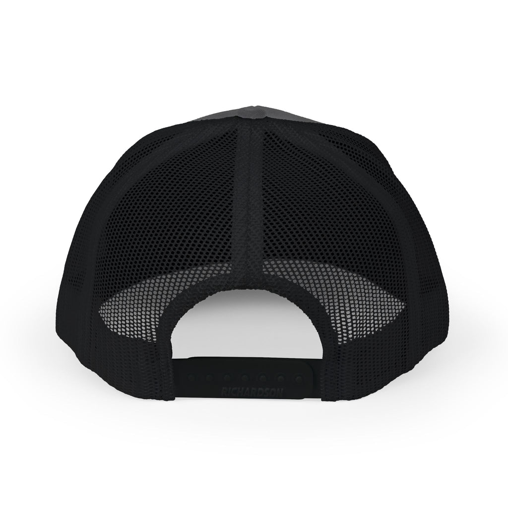 Trucker Cap — "Born to Fish, Forced to Work" Mesh Snapback