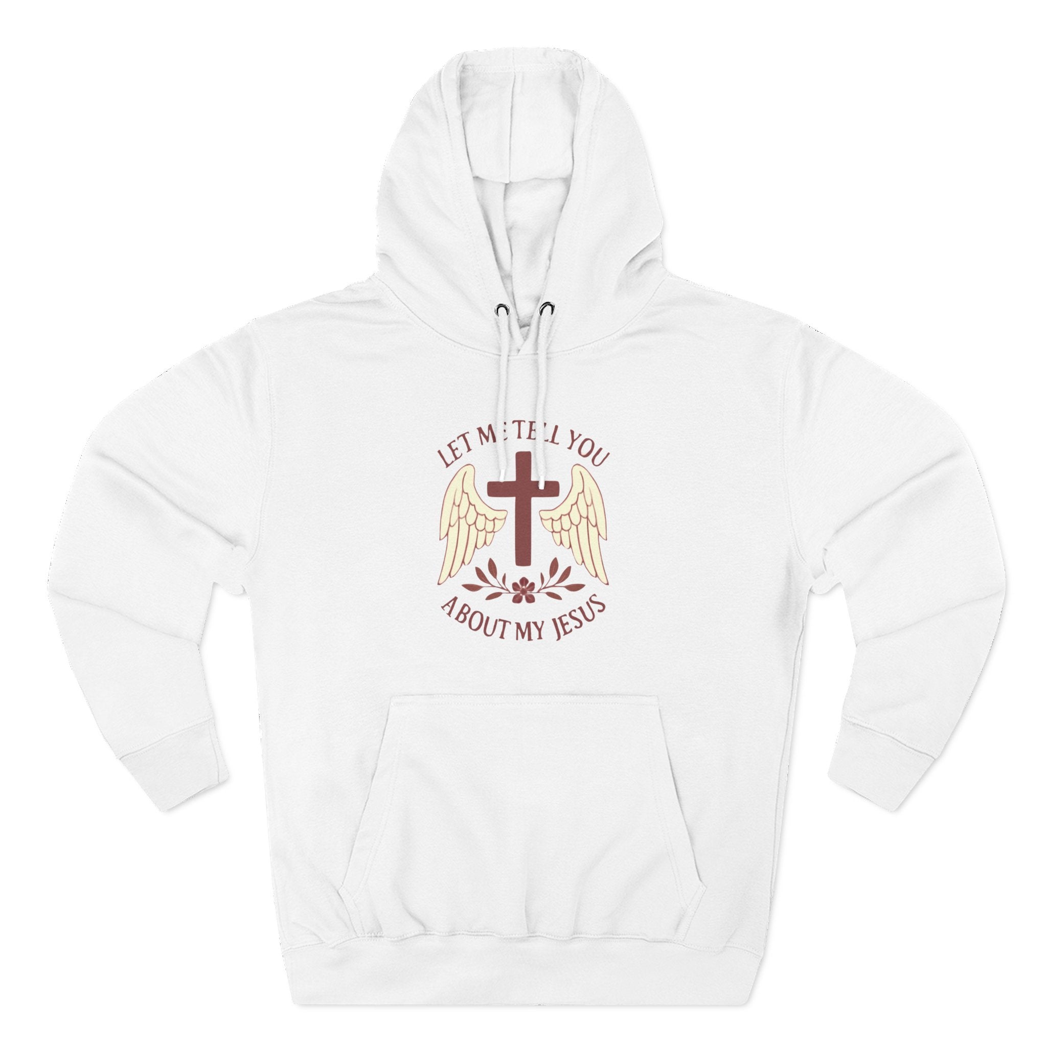 Three-Panel Fleece Hoodie