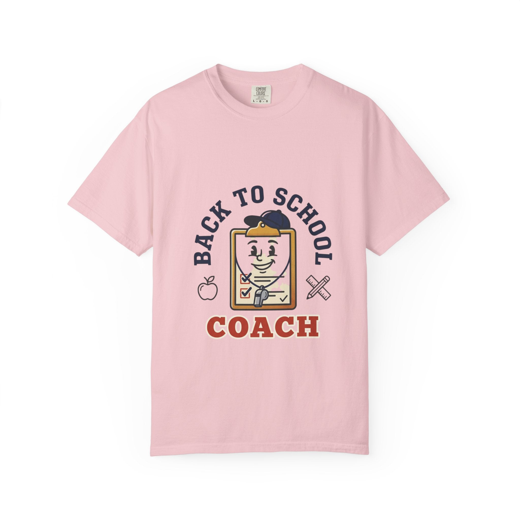 Back to School Coach T-Shirt — Retro School Clipboard Design