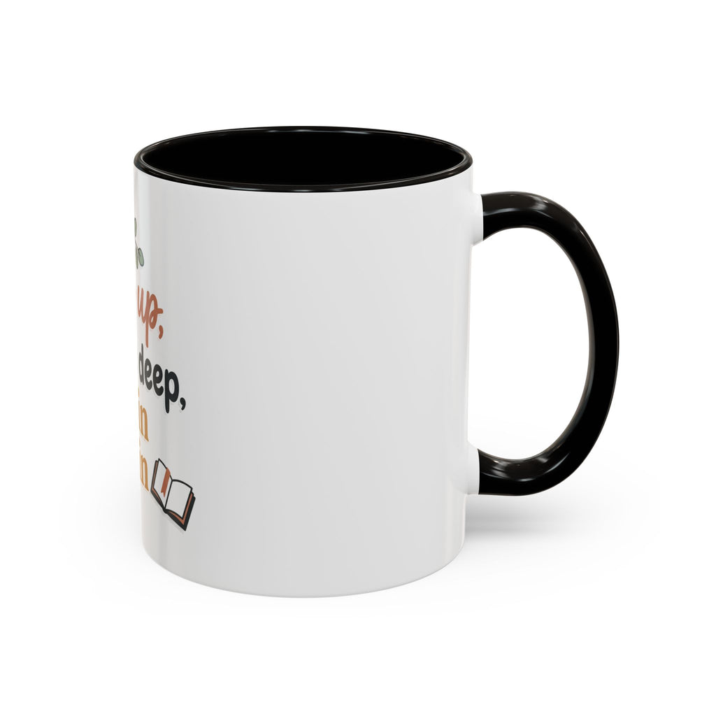 Cozy Up Mug — "Cozy up, breathe deep, begin again" Inspirational Coffee Cup (11oz/15oz)