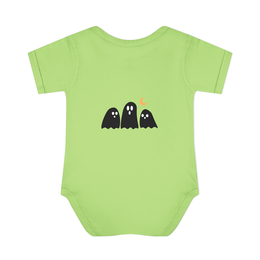 Infant Halloween Bodysuit — “My Baby's First Halloween” Cute Pumpkin & Ghosts