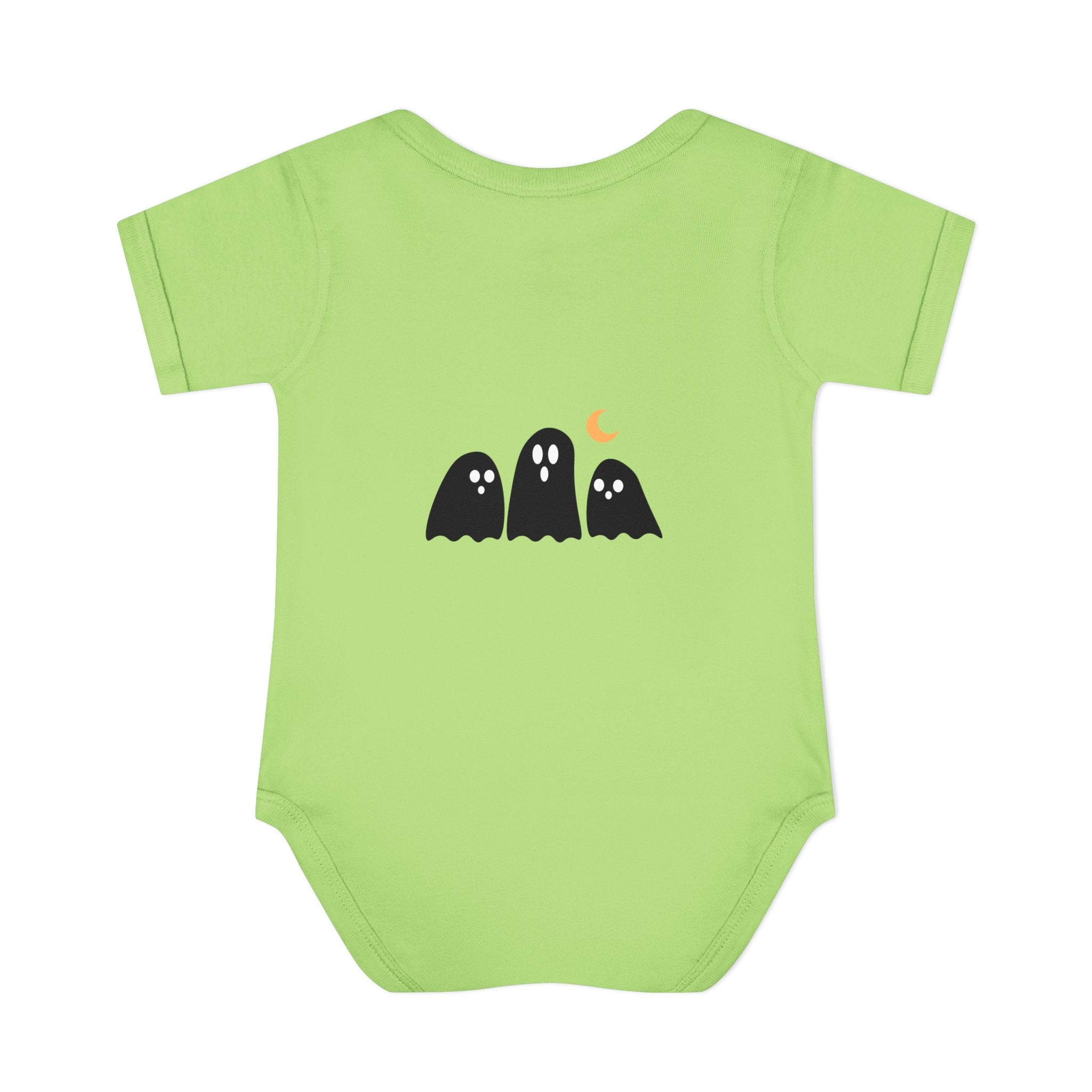 Infant Halloween Bodysuit — “My Baby's First Halloween” Cute Pumpkin & Ghosts