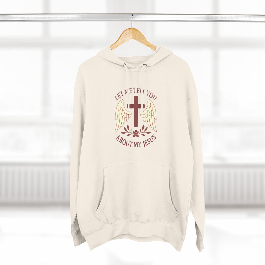 Three-Panel Fleece Hoodie