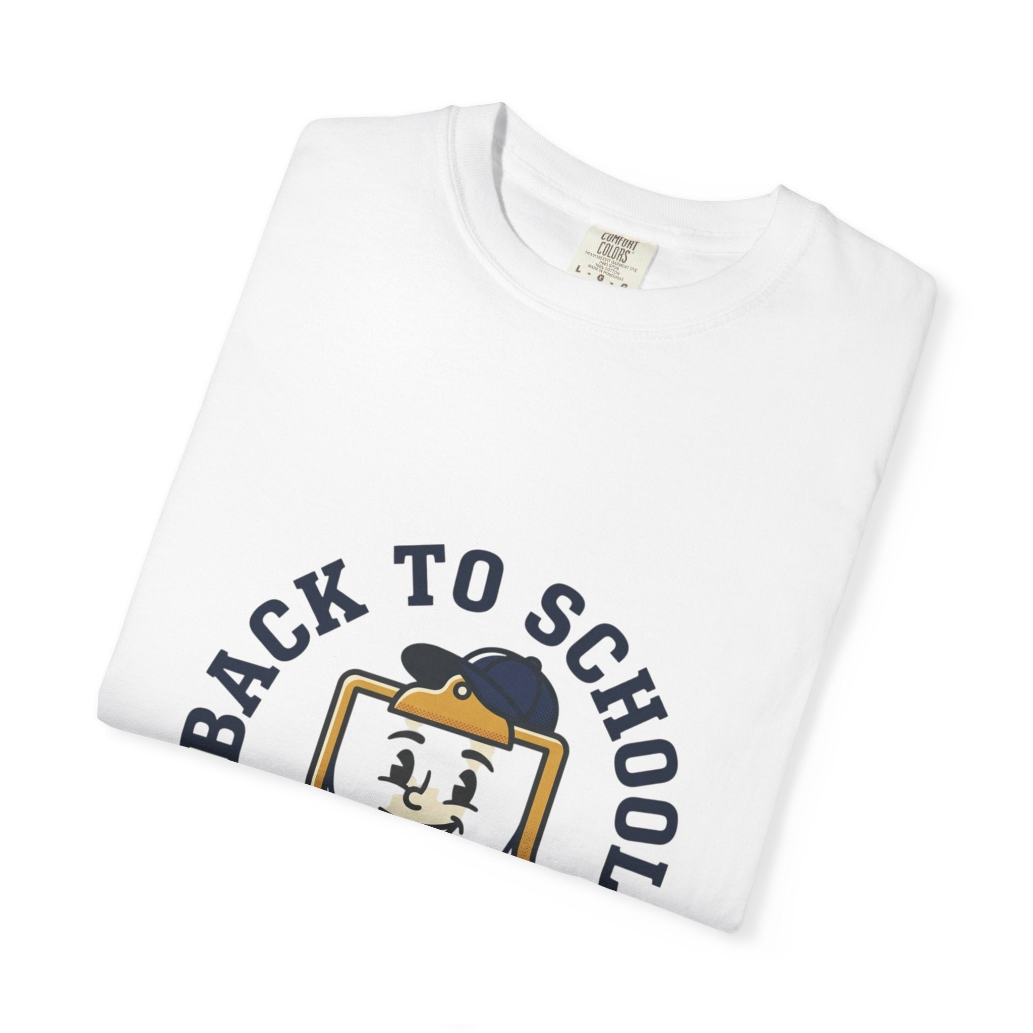 Back to School Coach T-Shirt — Retro School Clipboard Design
