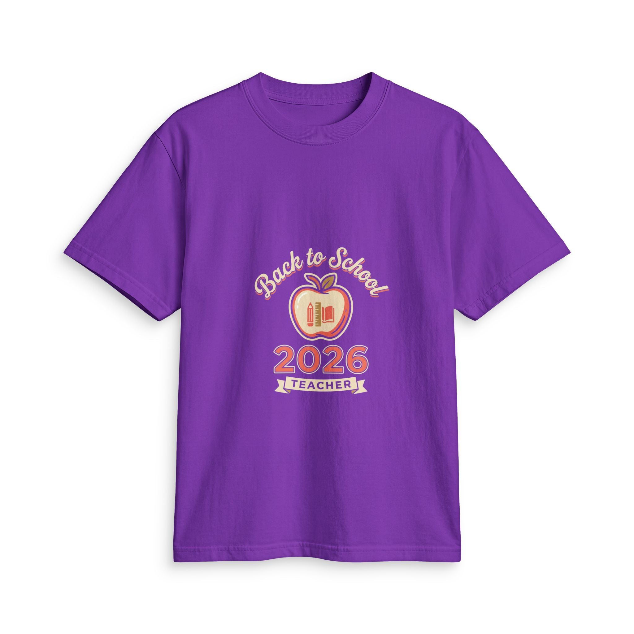 Back to School 2026 Teacher Apple T-Shirt