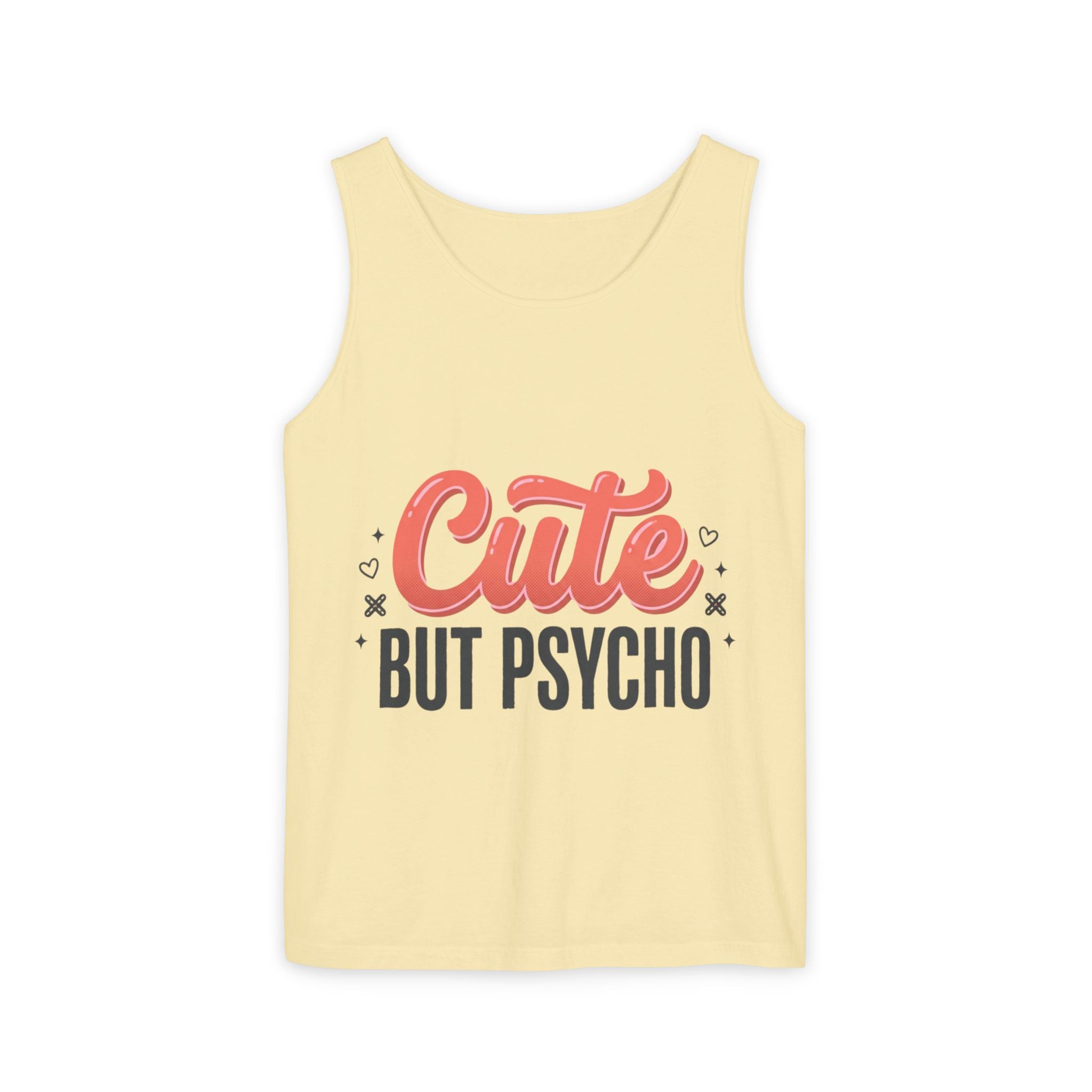 Cute But Psycho Tank Top – Women's Summer Tee