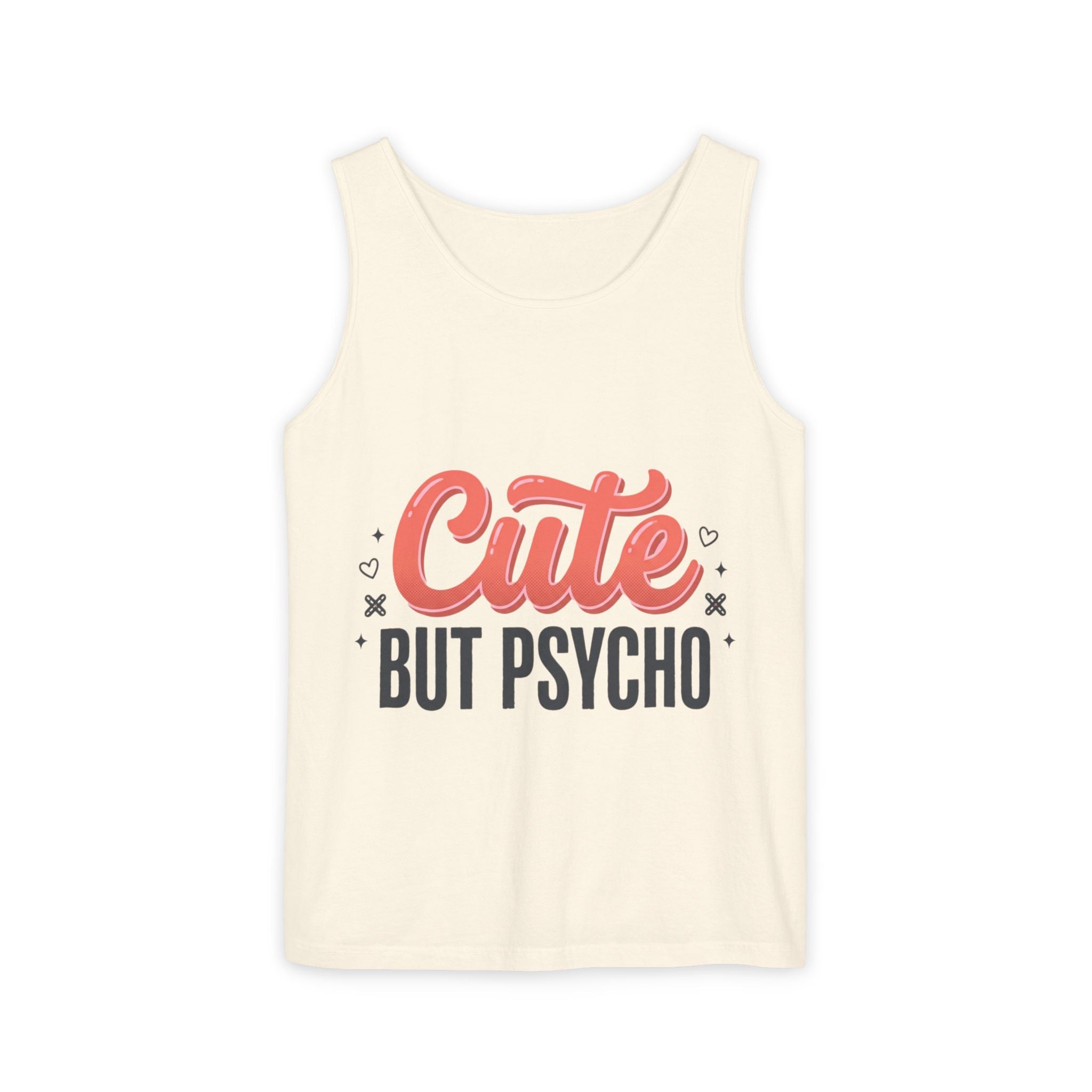 Cute But Psycho Tank Top – Women's Summer Tee