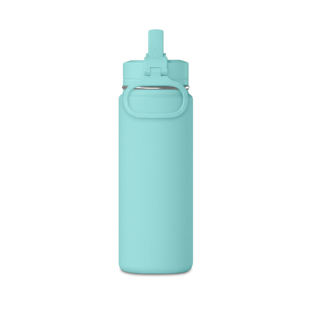 Insulated 20oz Pink Mini Water Bottle with "Ready to Shine" Design