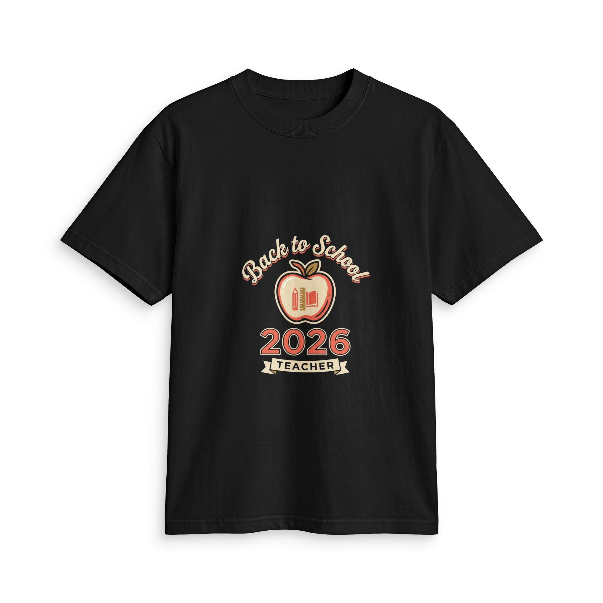 Back to School 2026 Teacher Apple T-Shirt