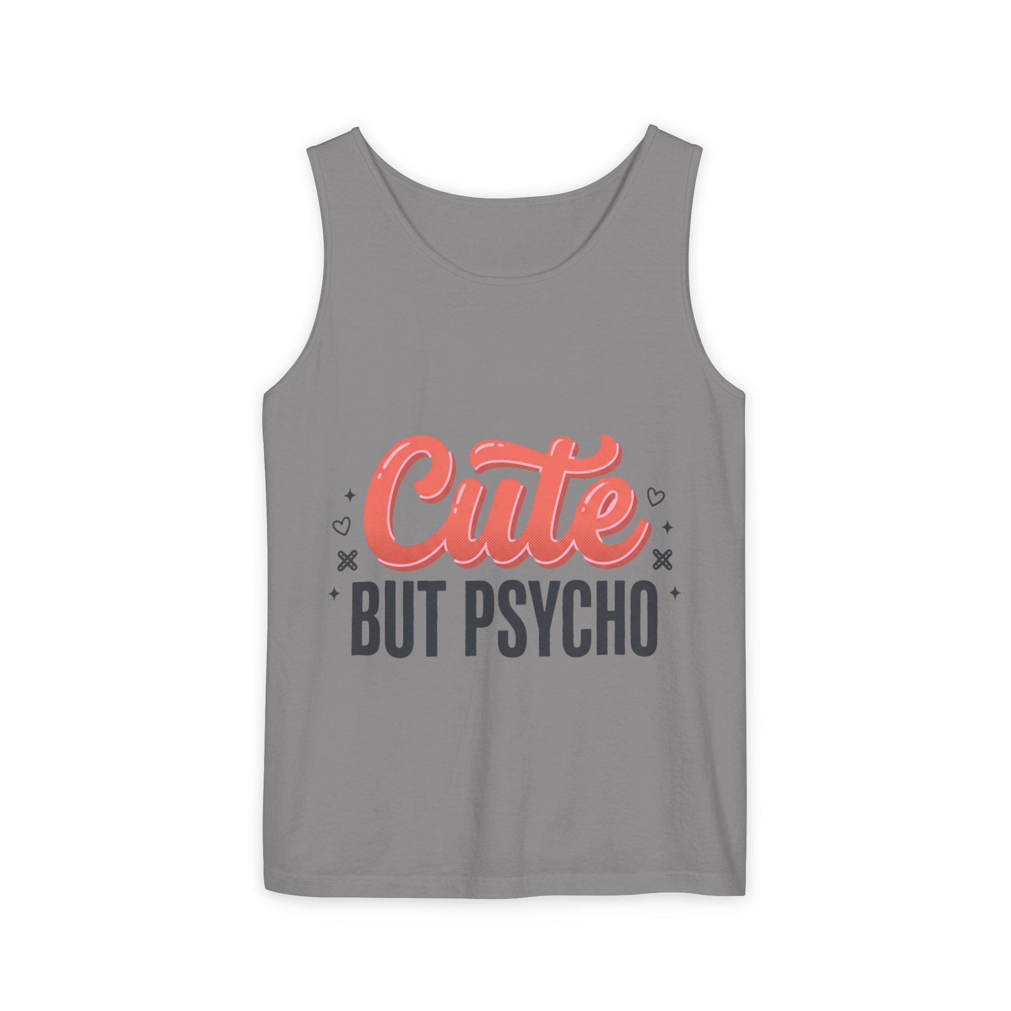 Cute But Psycho Tank Top – Women's Summer Tee