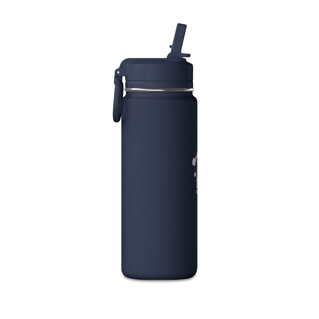Insulated 20oz Pink Mini Water Bottle with "Ready to Shine" Design