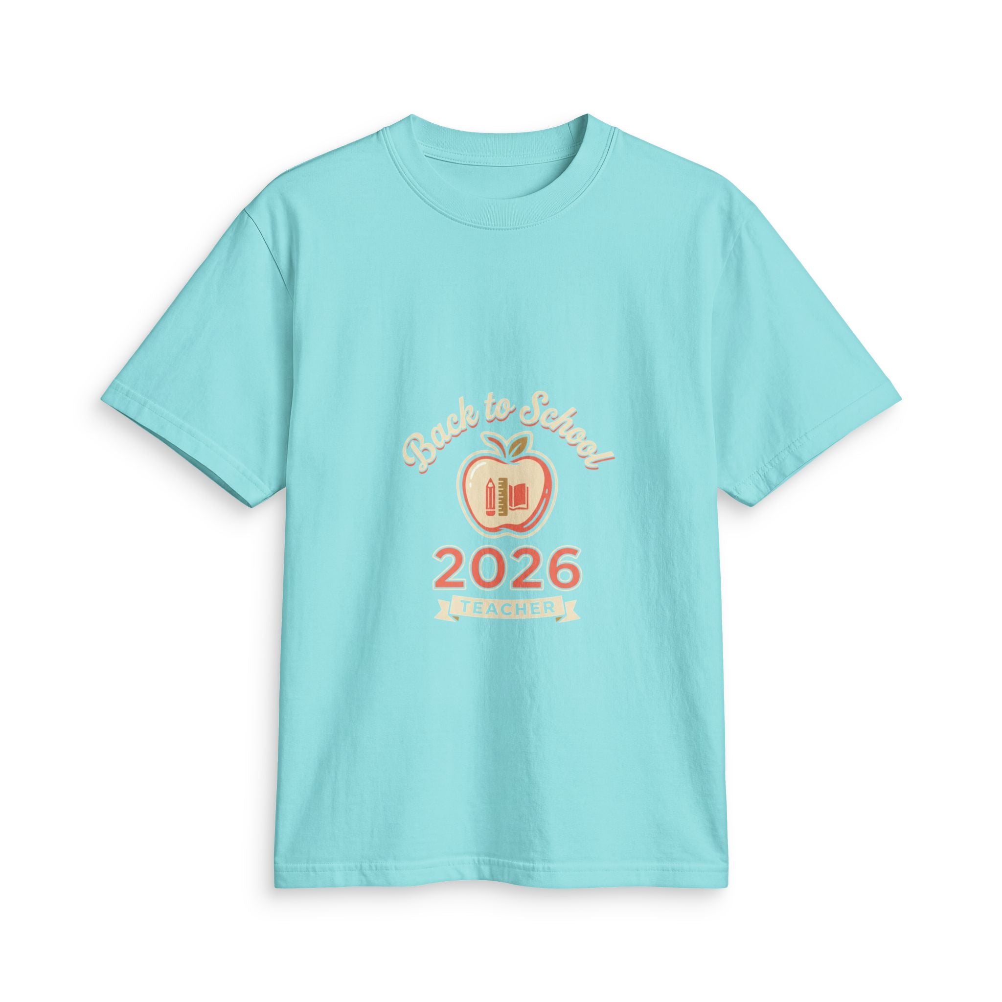 Back to School 2026 Teacher Apple T-Shirt