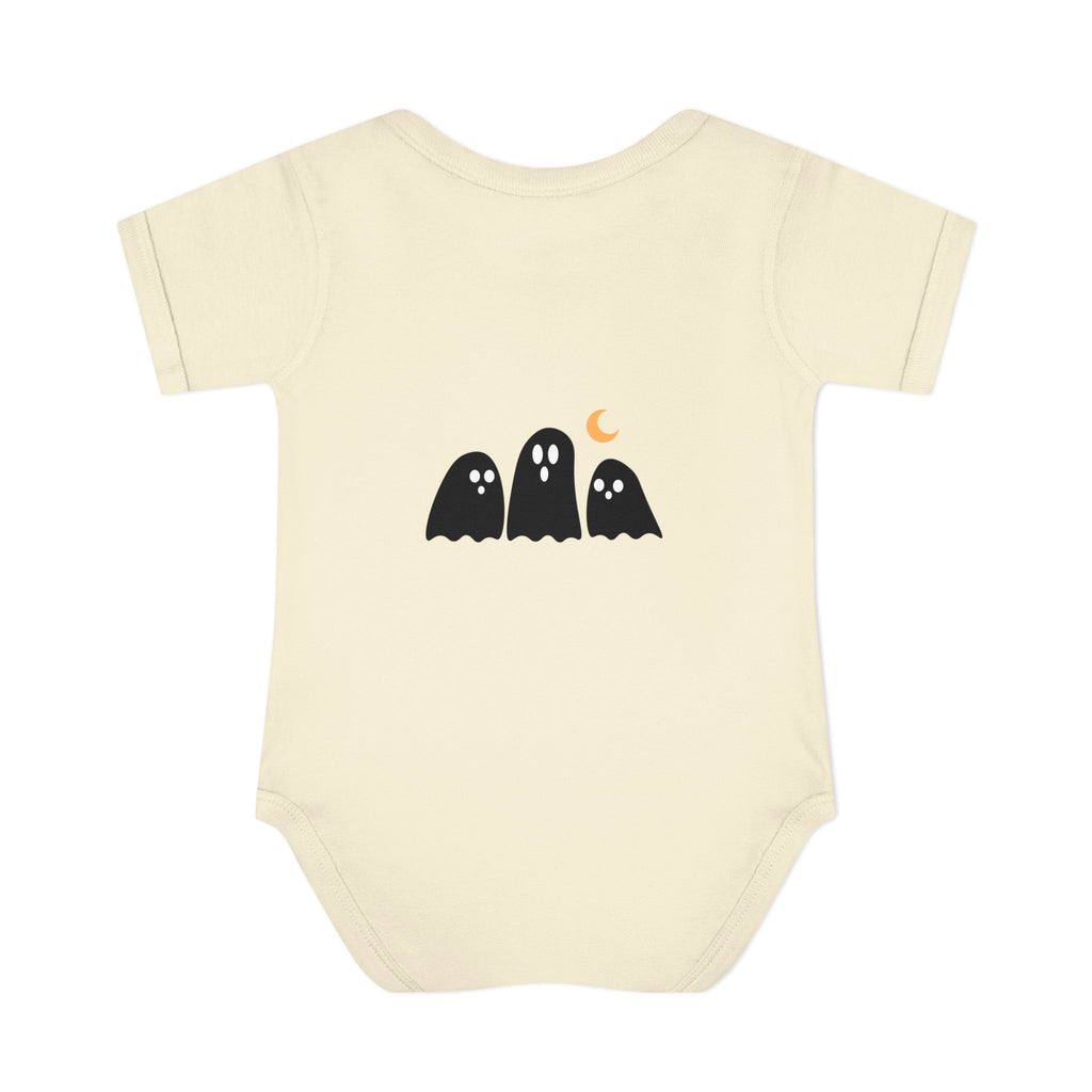 Infant Halloween Bodysuit — “My Baby's First Halloween” Cute Pumpkin & Ghosts