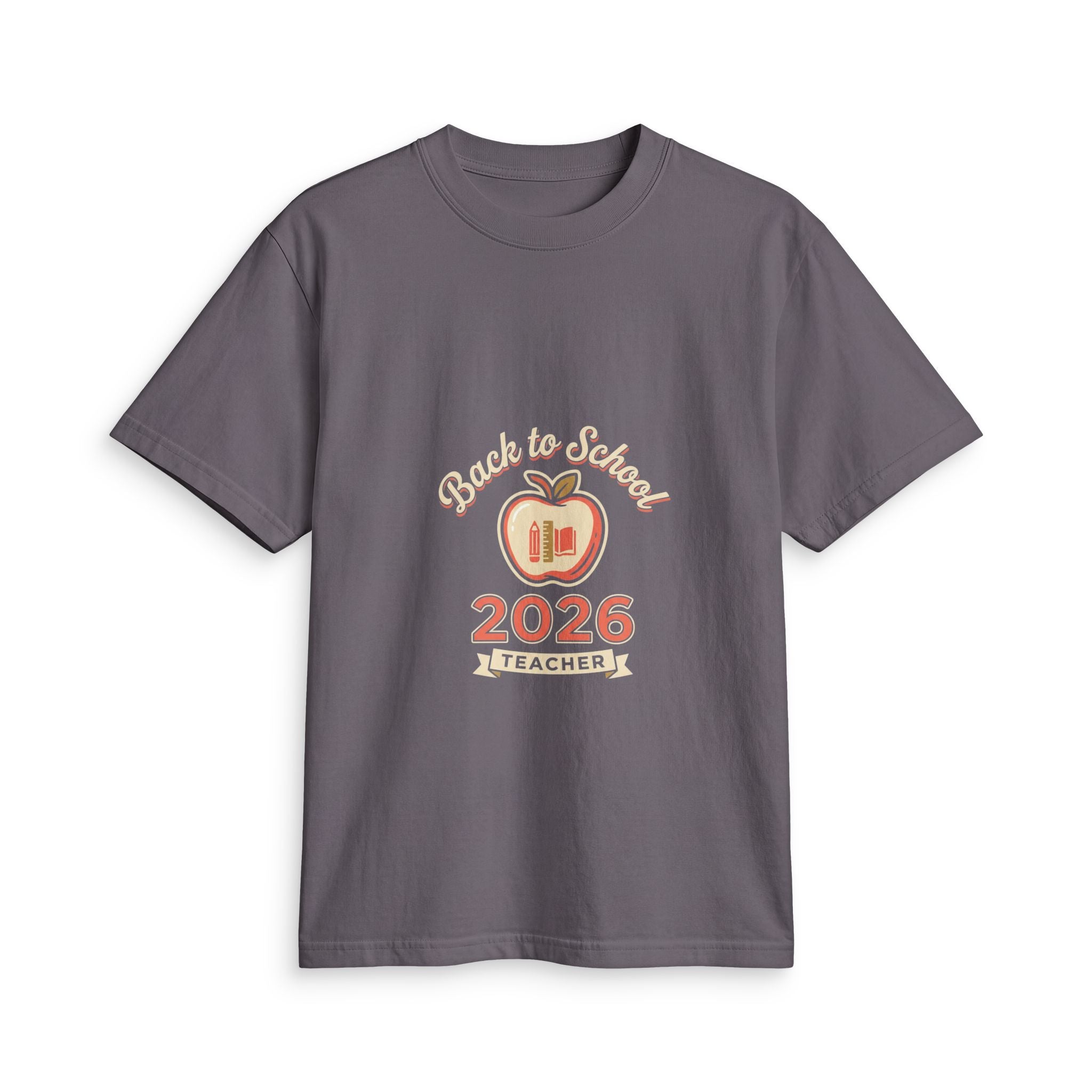 Back to School 2026 Teacher Apple T-Shirt