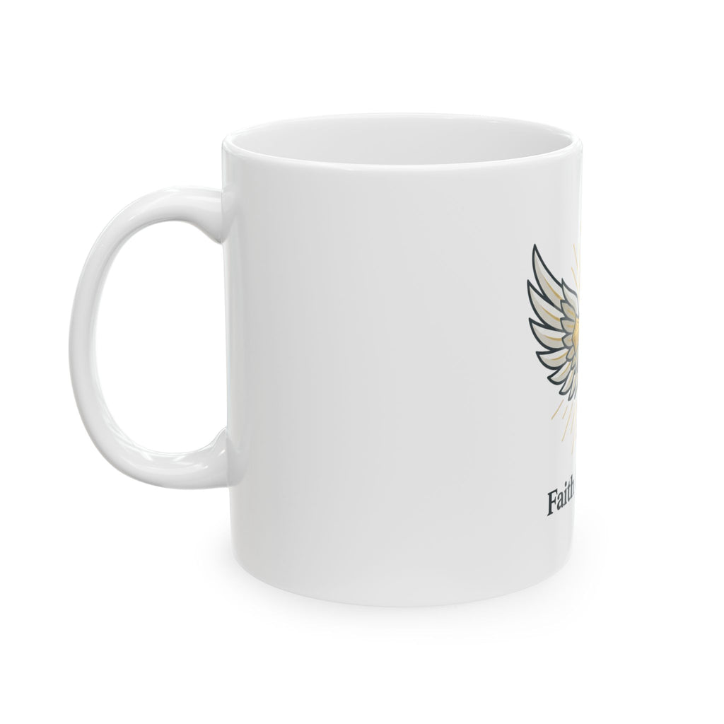 Faith Over Fear Ceramic Mug —  (11oz, 15oz)