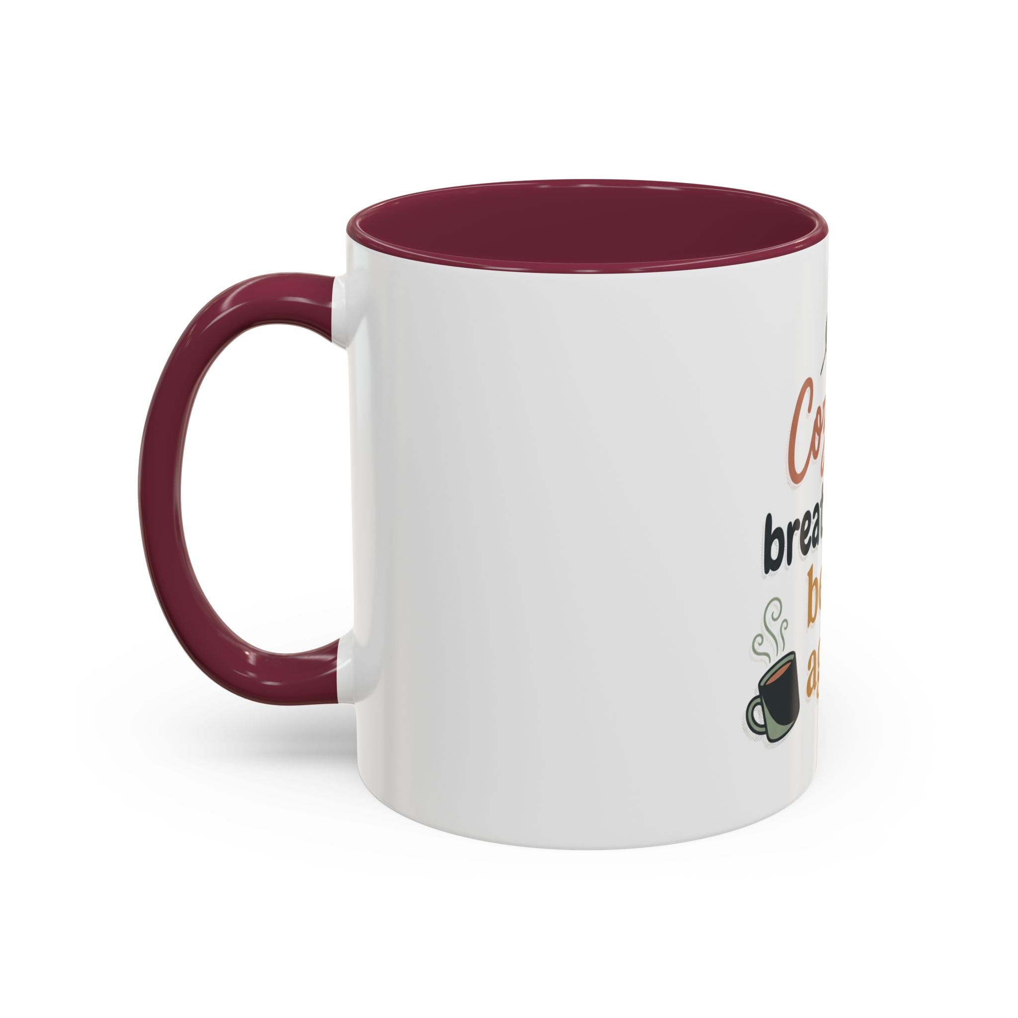 Cozy Up Mug — "Cozy up, breathe deep, begin again" Inspirational Coffee Cup (11oz/15oz)