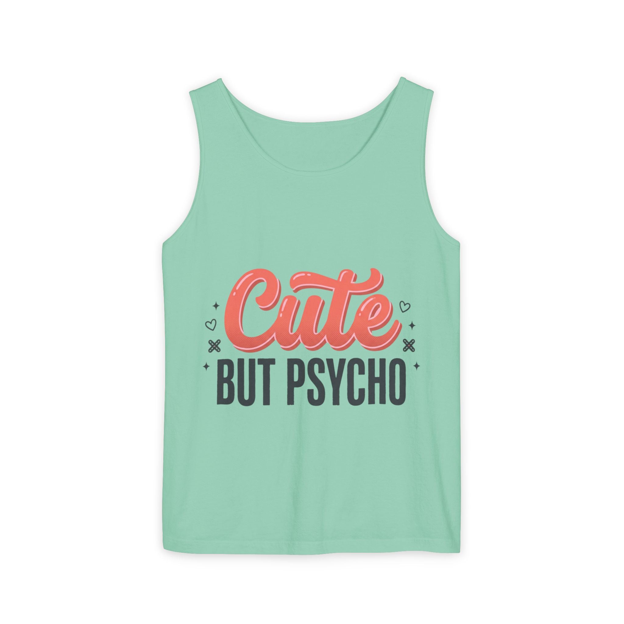 Cute But Psycho Tank Top – Women's Summer Tee