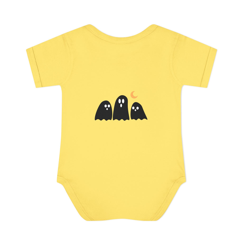 Infant Halloween Bodysuit — “My Baby's First Halloween” Cute Pumpkin & Ghosts