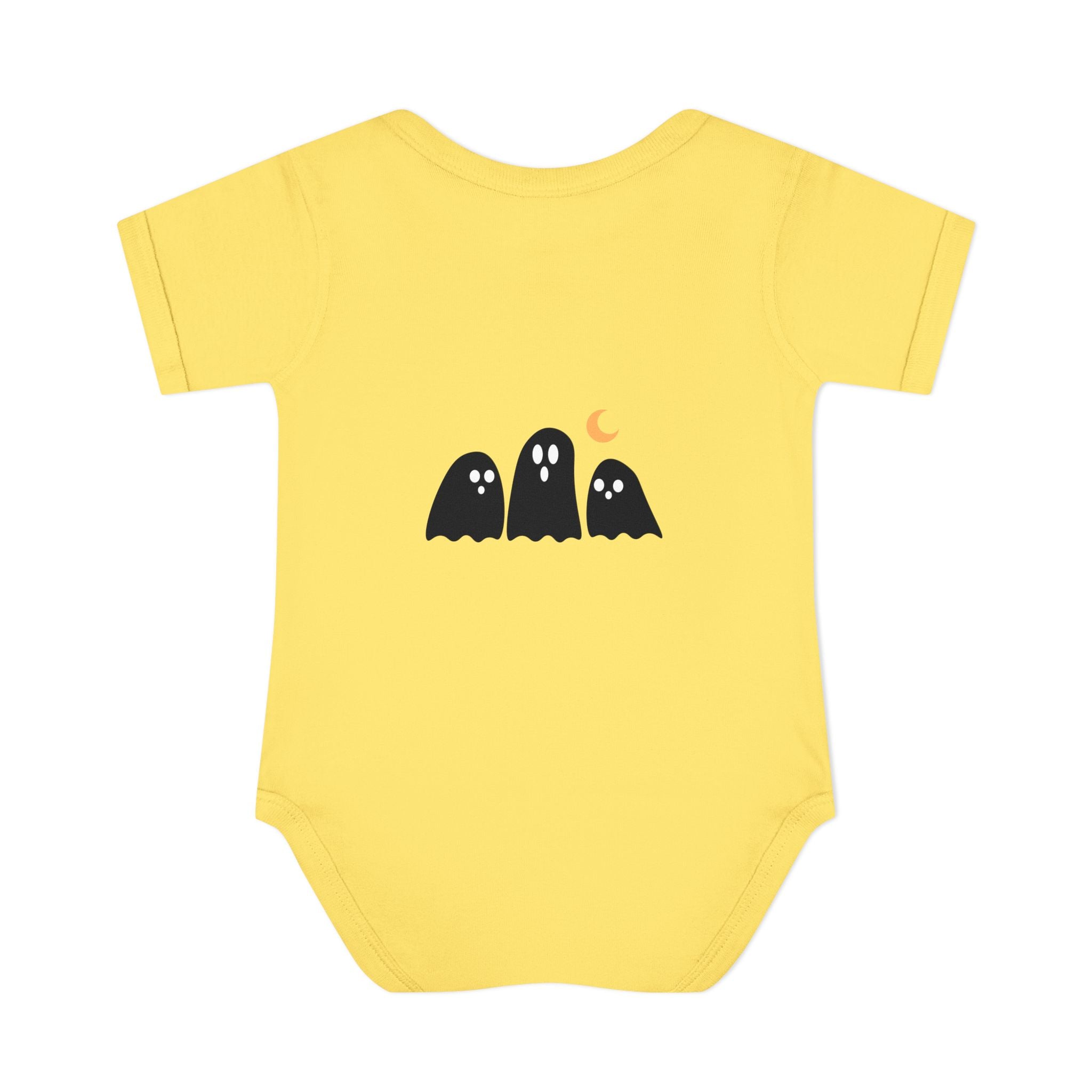Infant Halloween Bodysuit — “My Baby's First Halloween” Cute Pumpkin & Ghosts