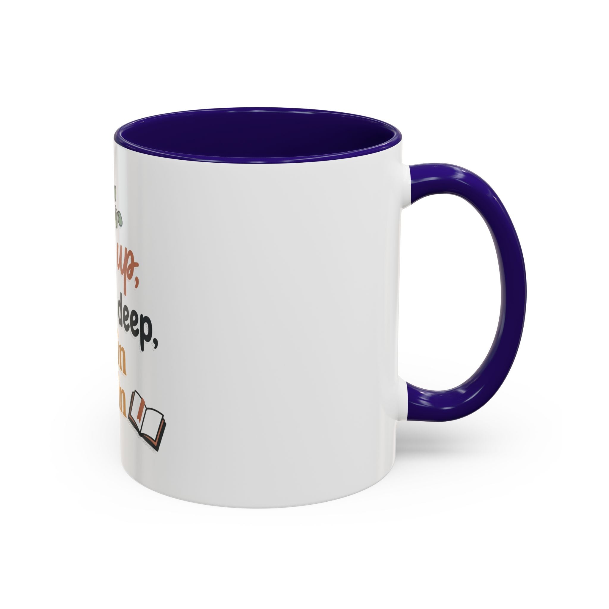 Cozy Up Mug — "Cozy up, breathe deep, begin again" Inspirational Coffee Cup (11oz/15oz)