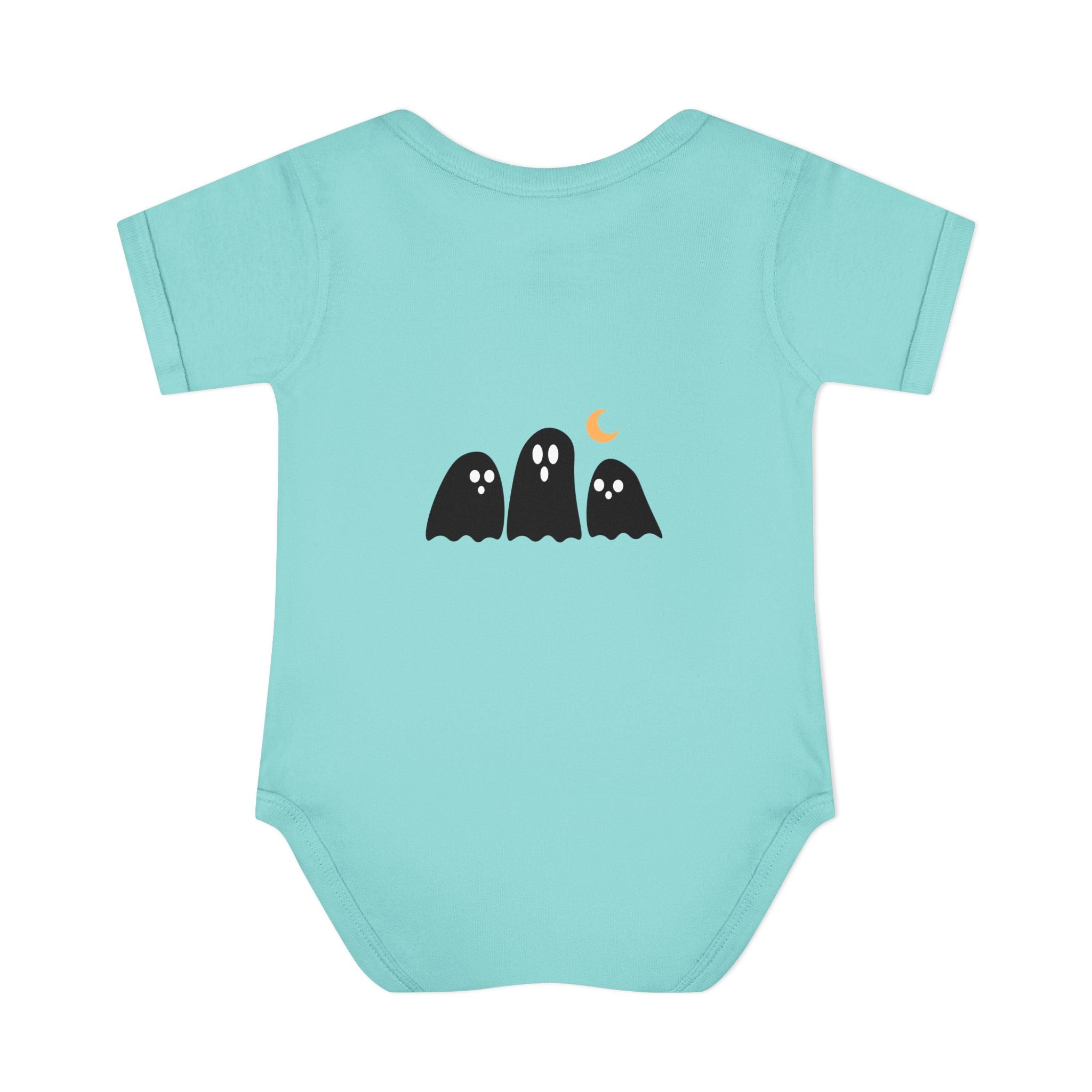 Infant Halloween Bodysuit — “My Baby's First Halloween” Cute Pumpkin & Ghosts