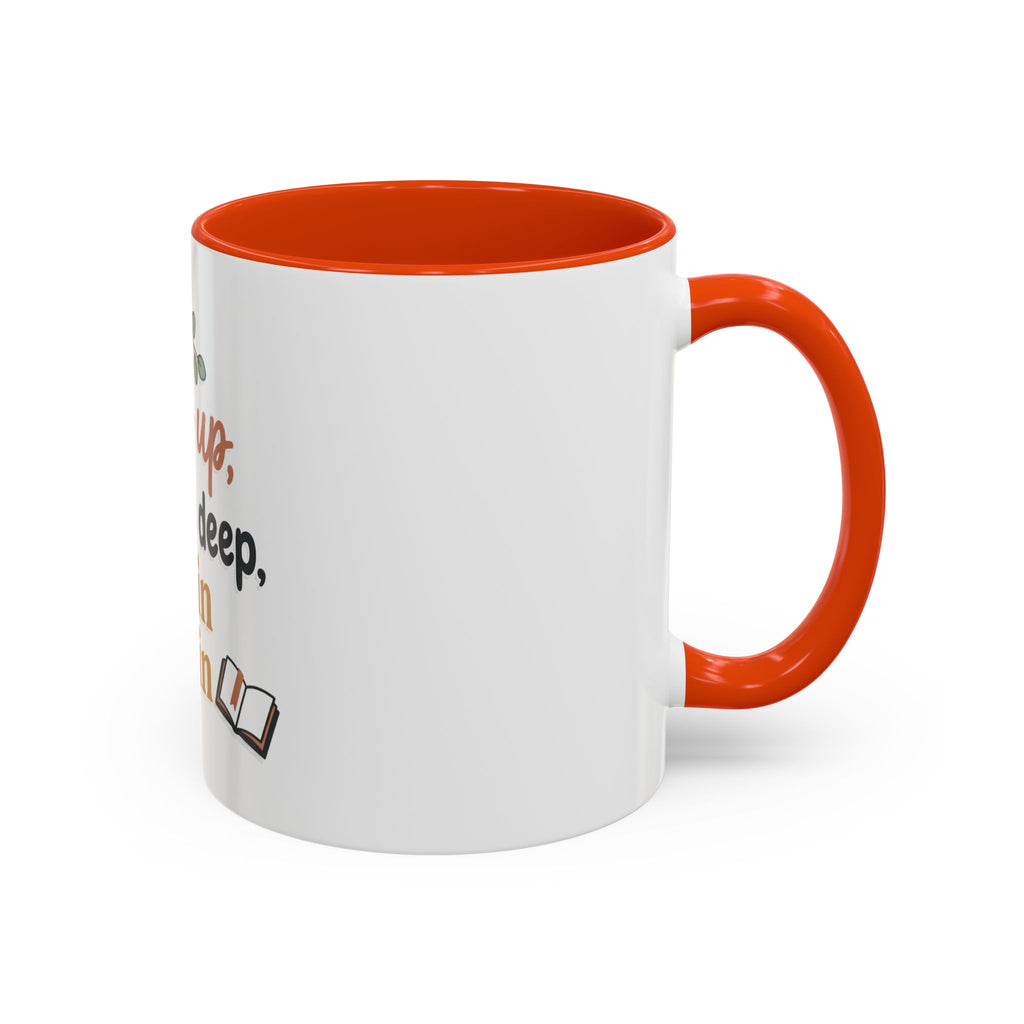 Cozy Up Mug — "Cozy up, breathe deep, begin again" Inspirational Coffee Cup (11oz/15oz)