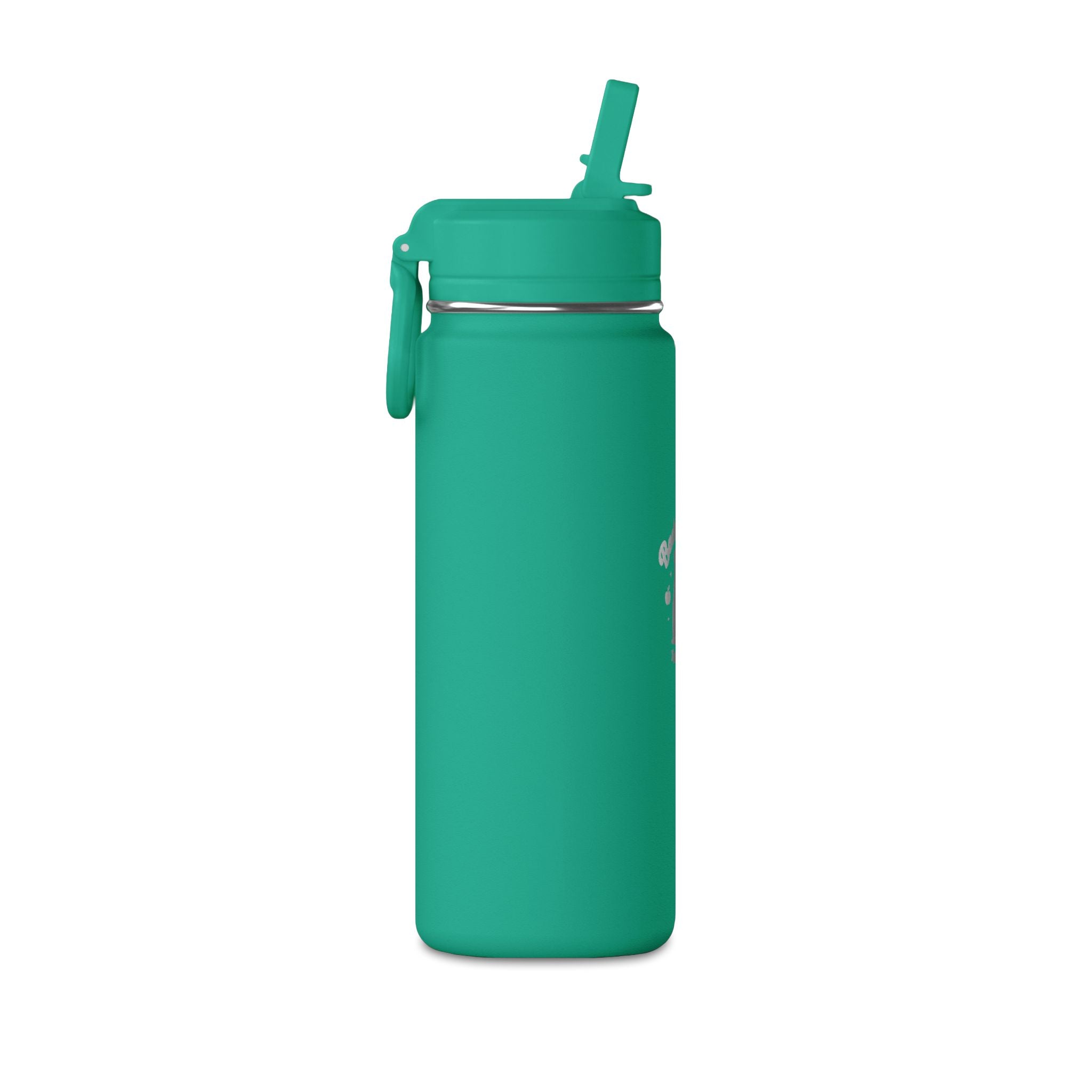 Insulated 20oz Pink Mini Water Bottle with "Ready to Shine" Design